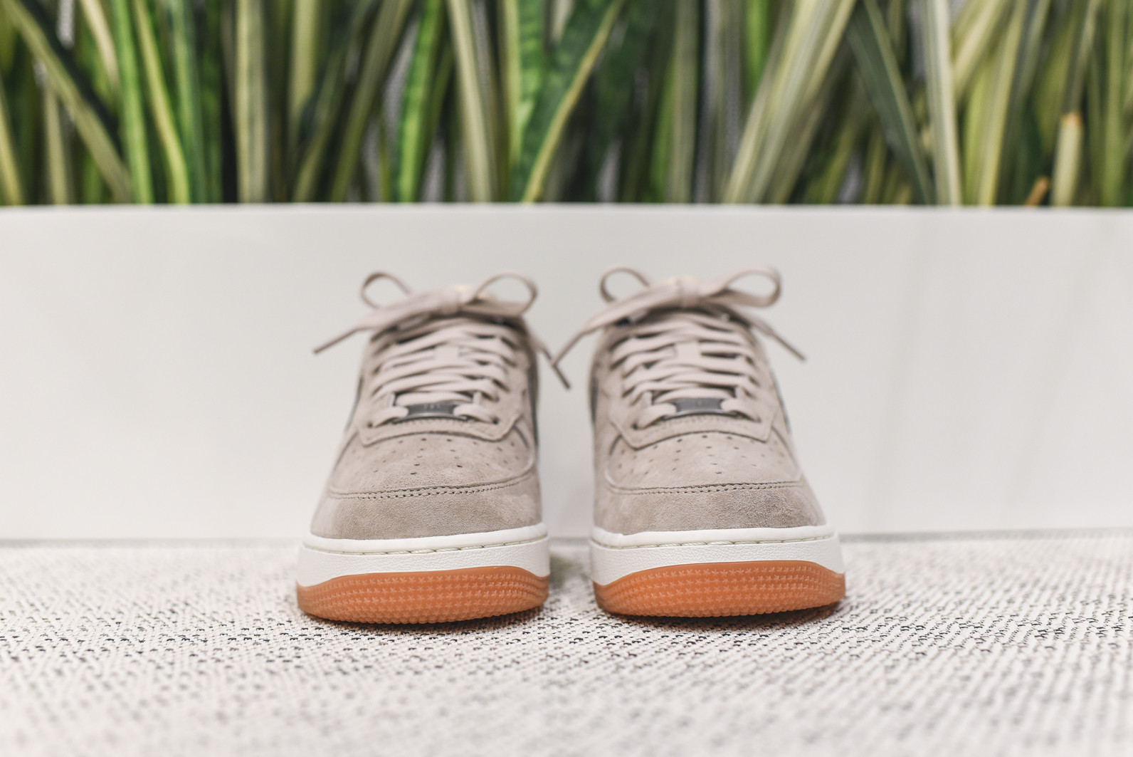 nike air force 1 beige femme