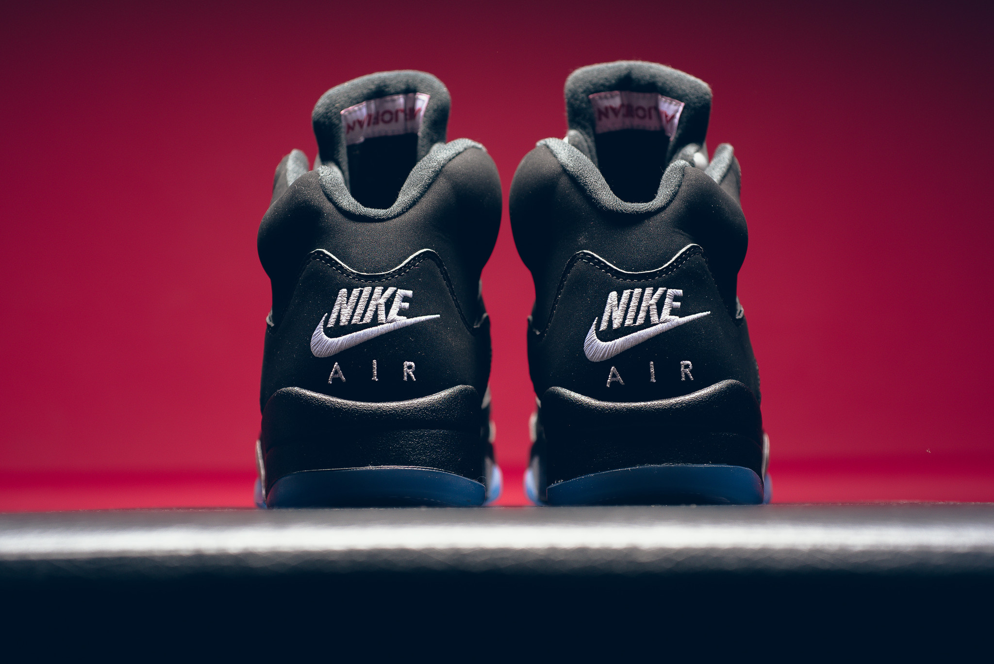 retro 5 metallic silver