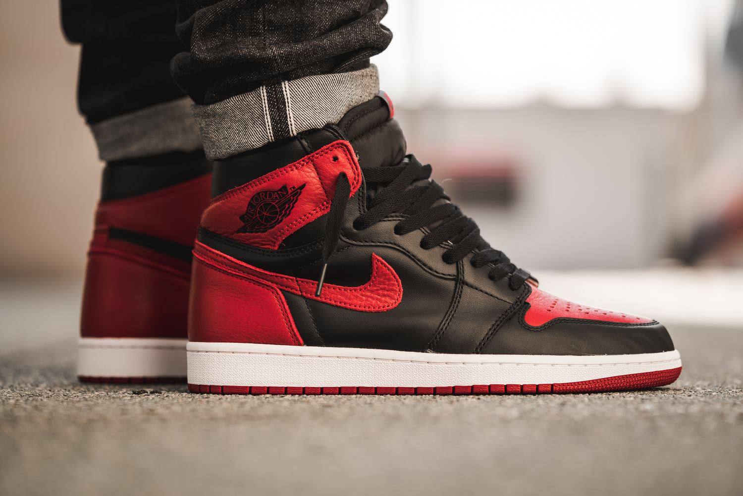 air jordan 1 retro high og bred 2016