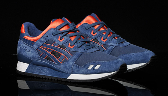 asics gel lyte iii blue orange