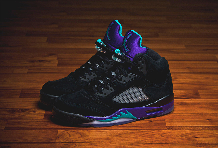 Air Jordan V 'Black Grape' | SNEAKERS ADDICT