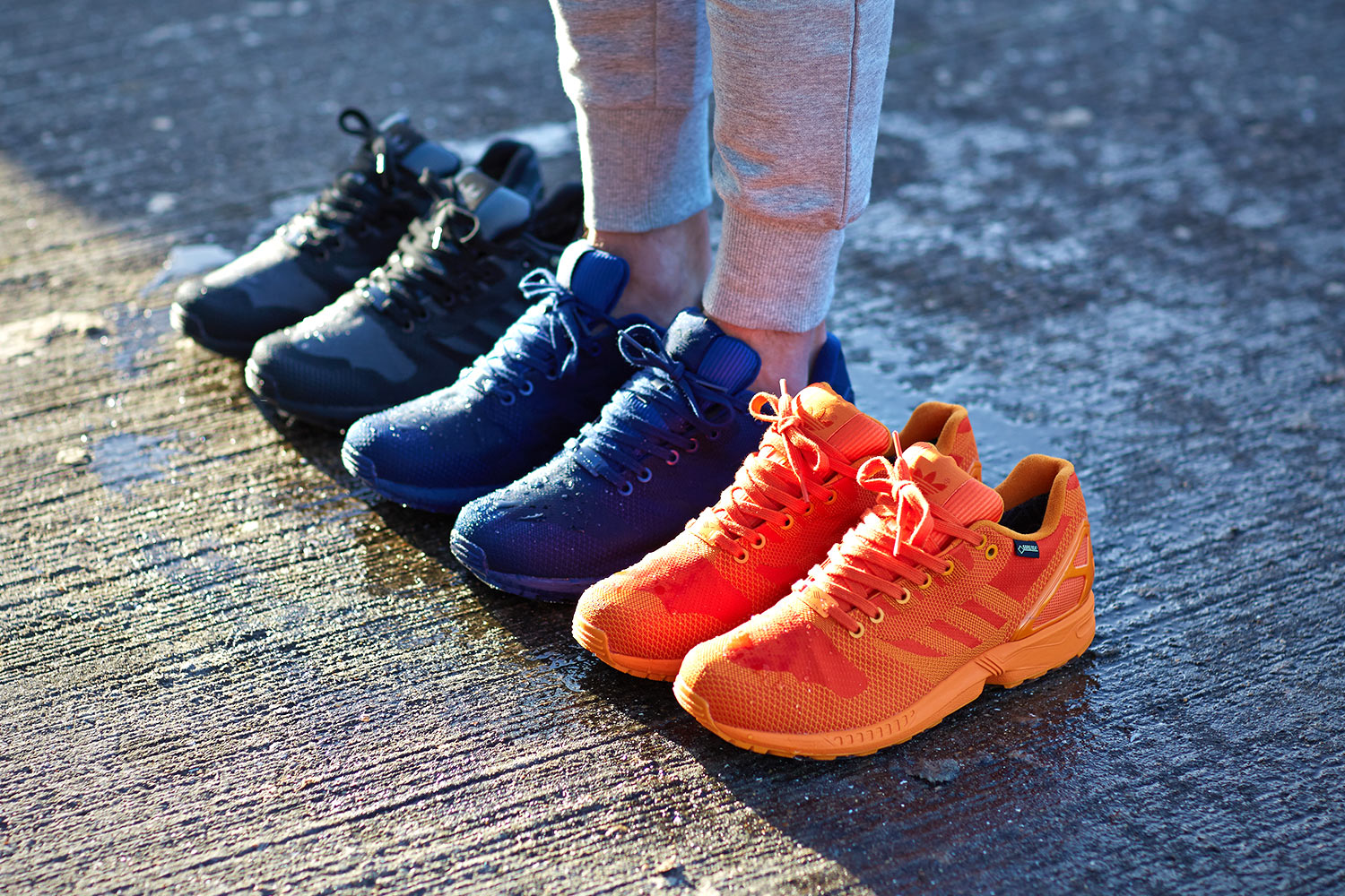 adidas zx flux weave femme