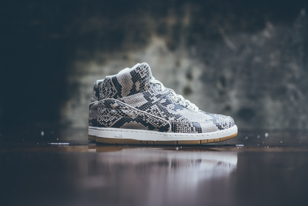 snake skin nike slides