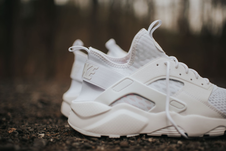 Nike Air Huarache Run Ultra Br Triple White Wave