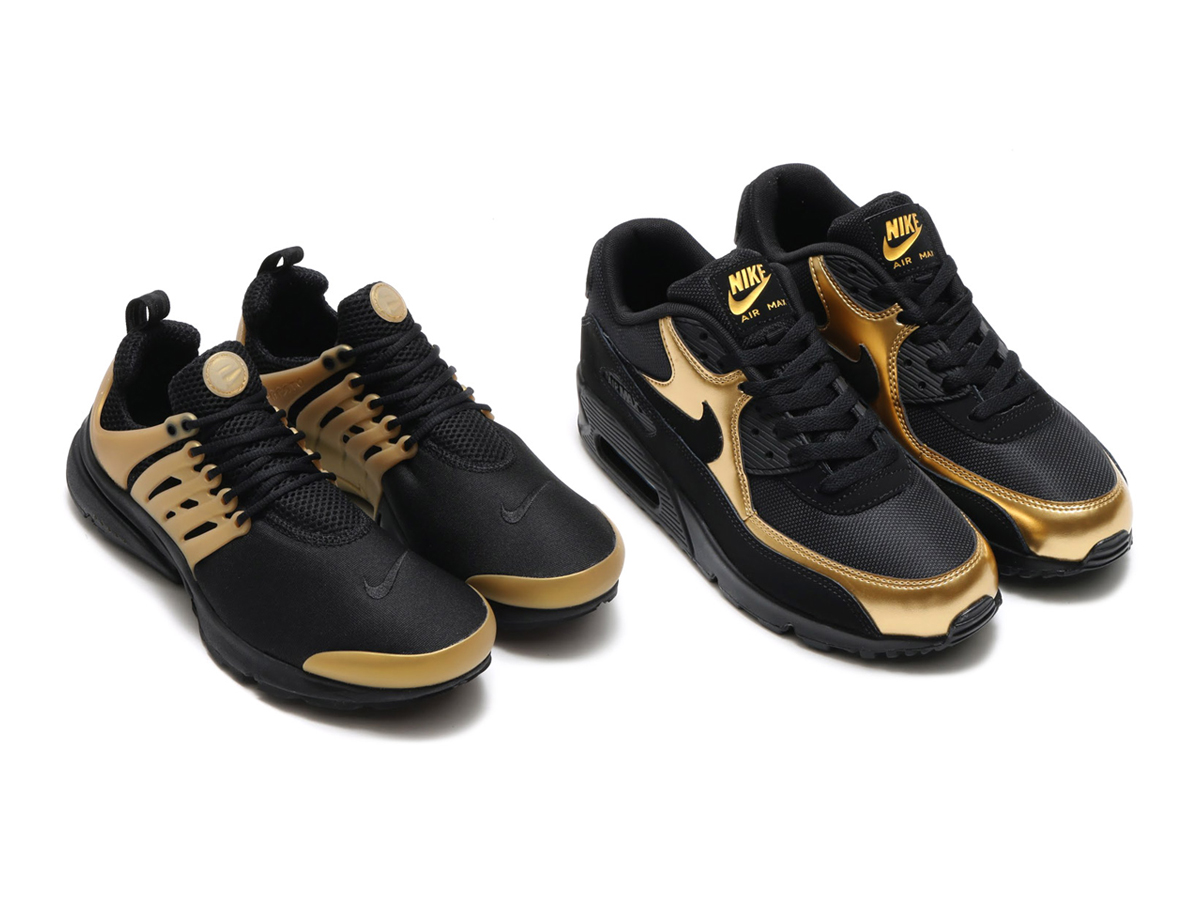 nike camden black gold