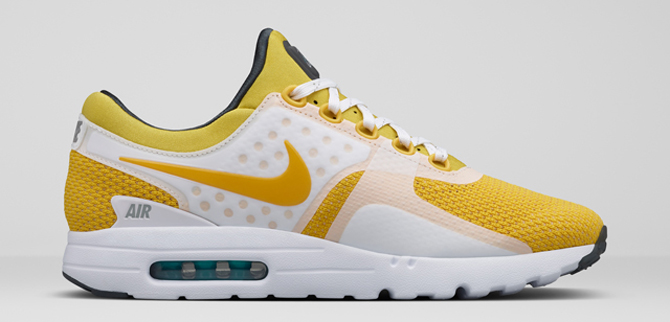 nike air max zero qs yellow