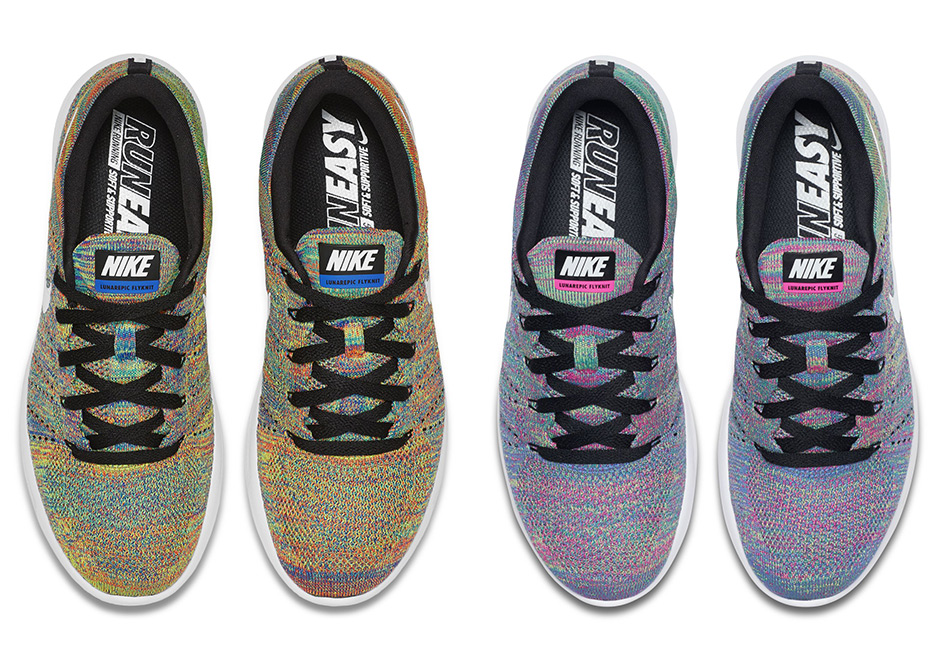 nike lunarepic flyknit multicolor