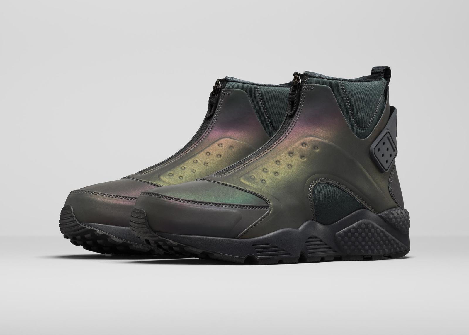 nike air huarache run mid iridescent