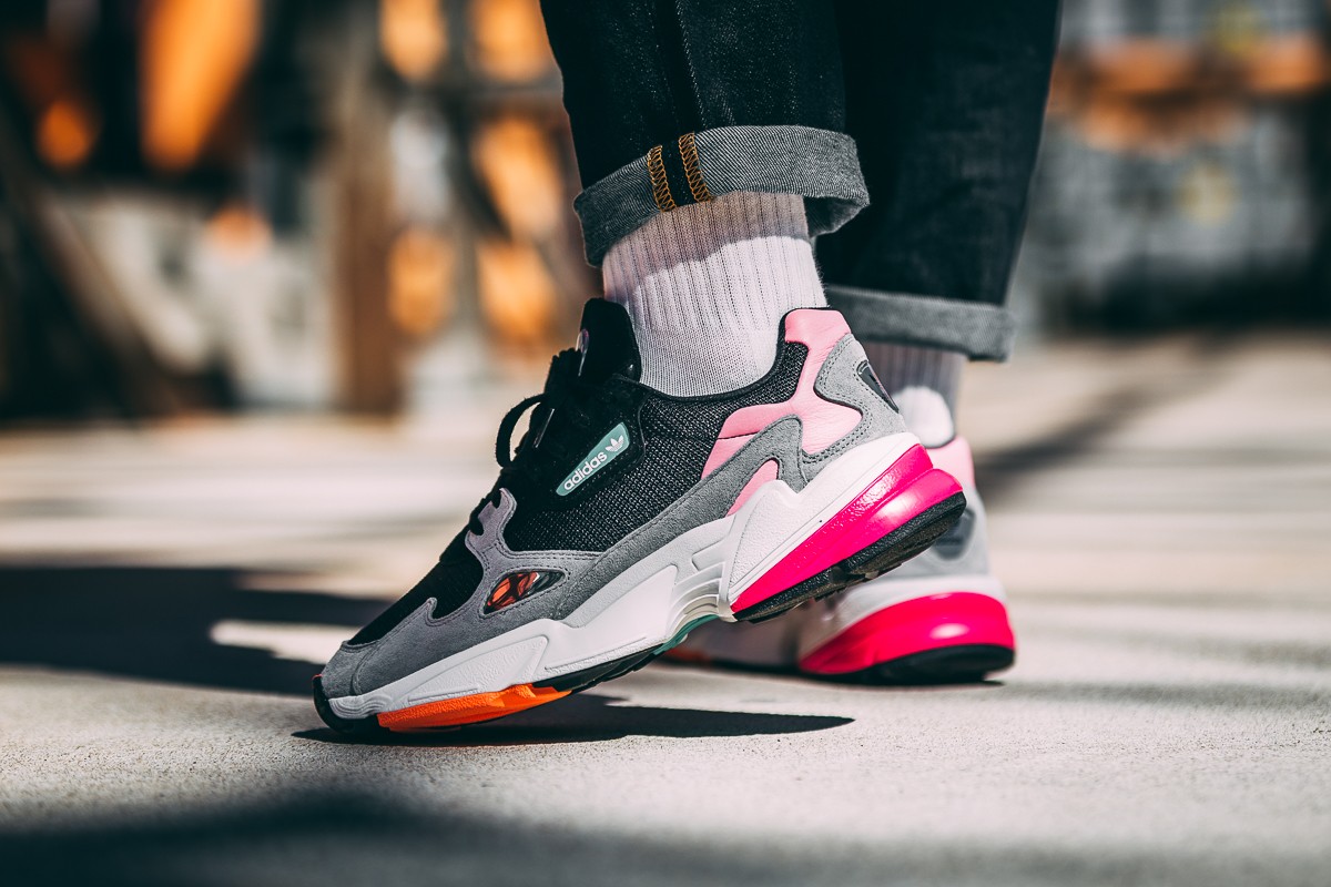 adidas falcon light granite easy orange