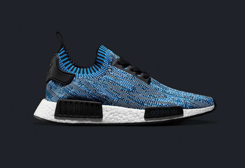 blue adidas nmd