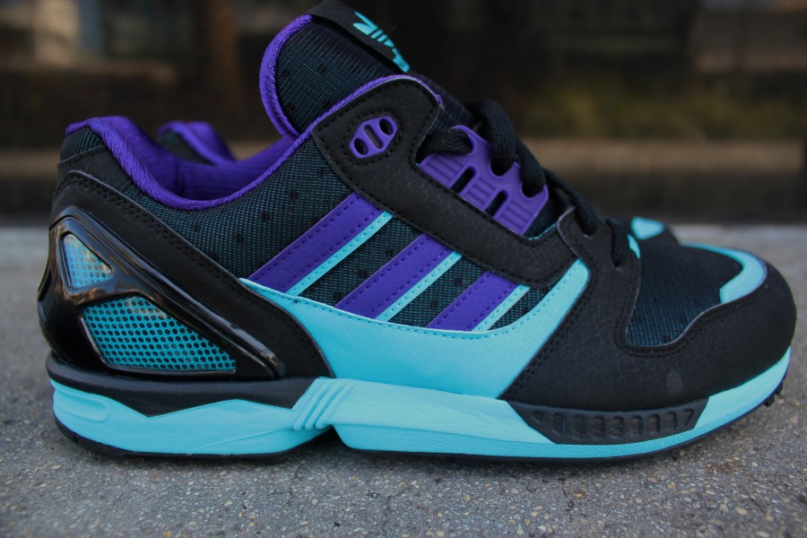 adidas Originals ZX 8000 'Black - Super Cyan' | WAVEÂ®