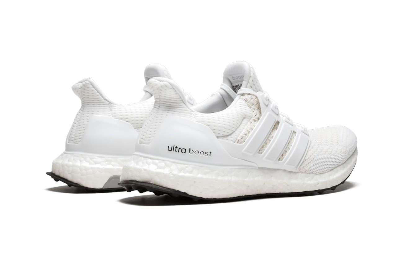tan and white adidas ultra boost