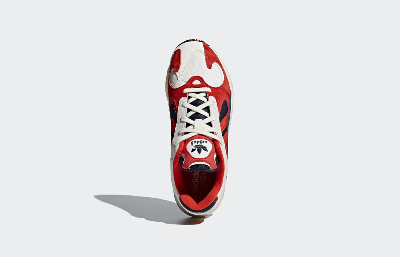 adidas yung 1 rouge et bleu