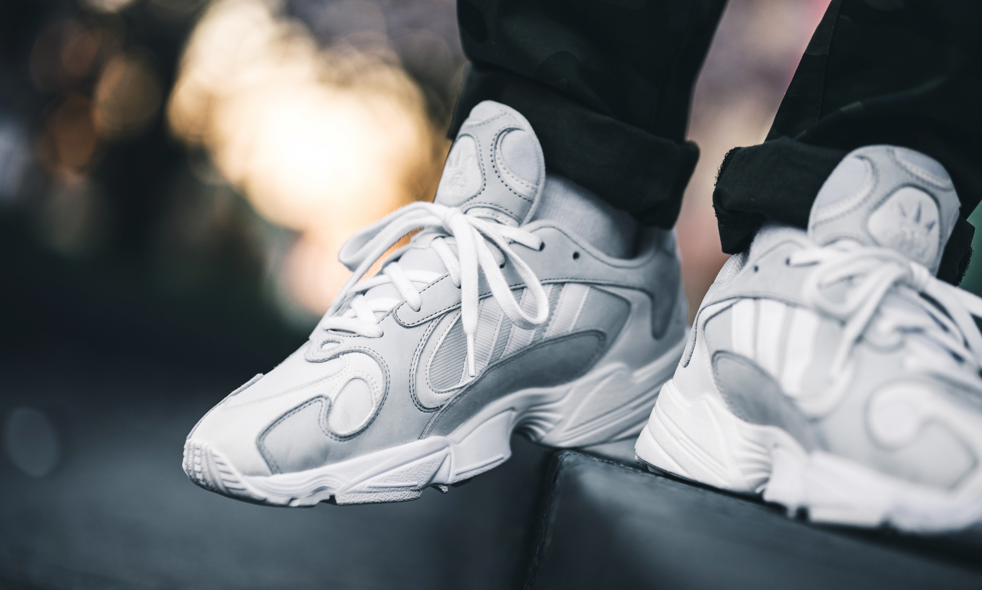 adidas yung 1 noir et blanche