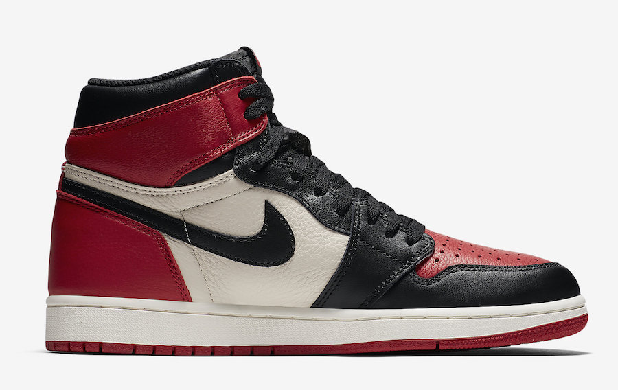 air jordan 1 retro high og bred toe