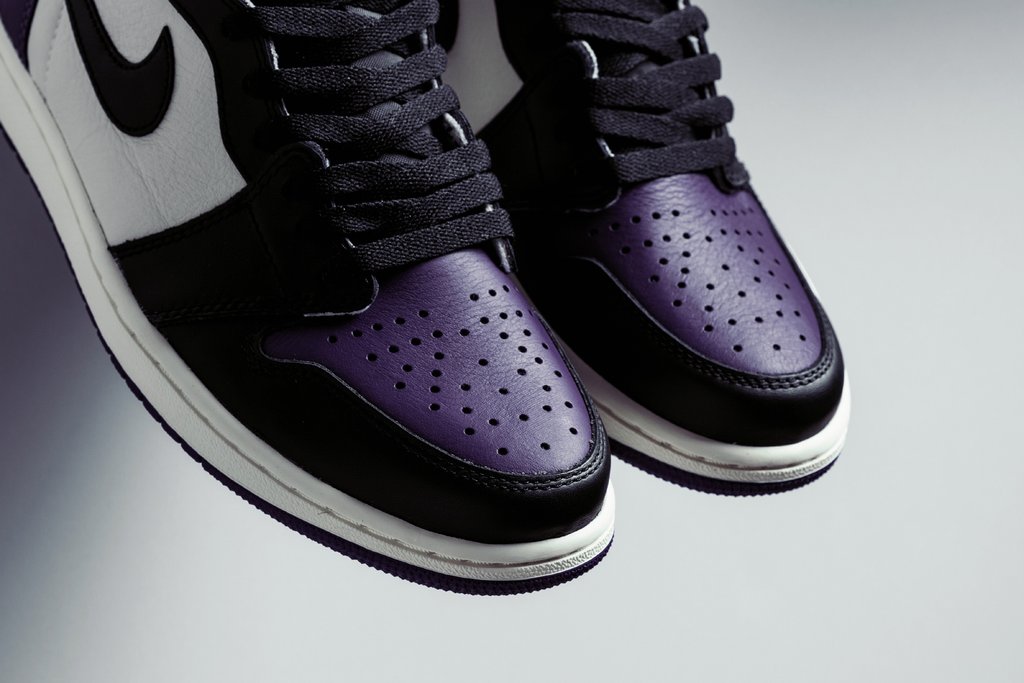 retro 1 purple green