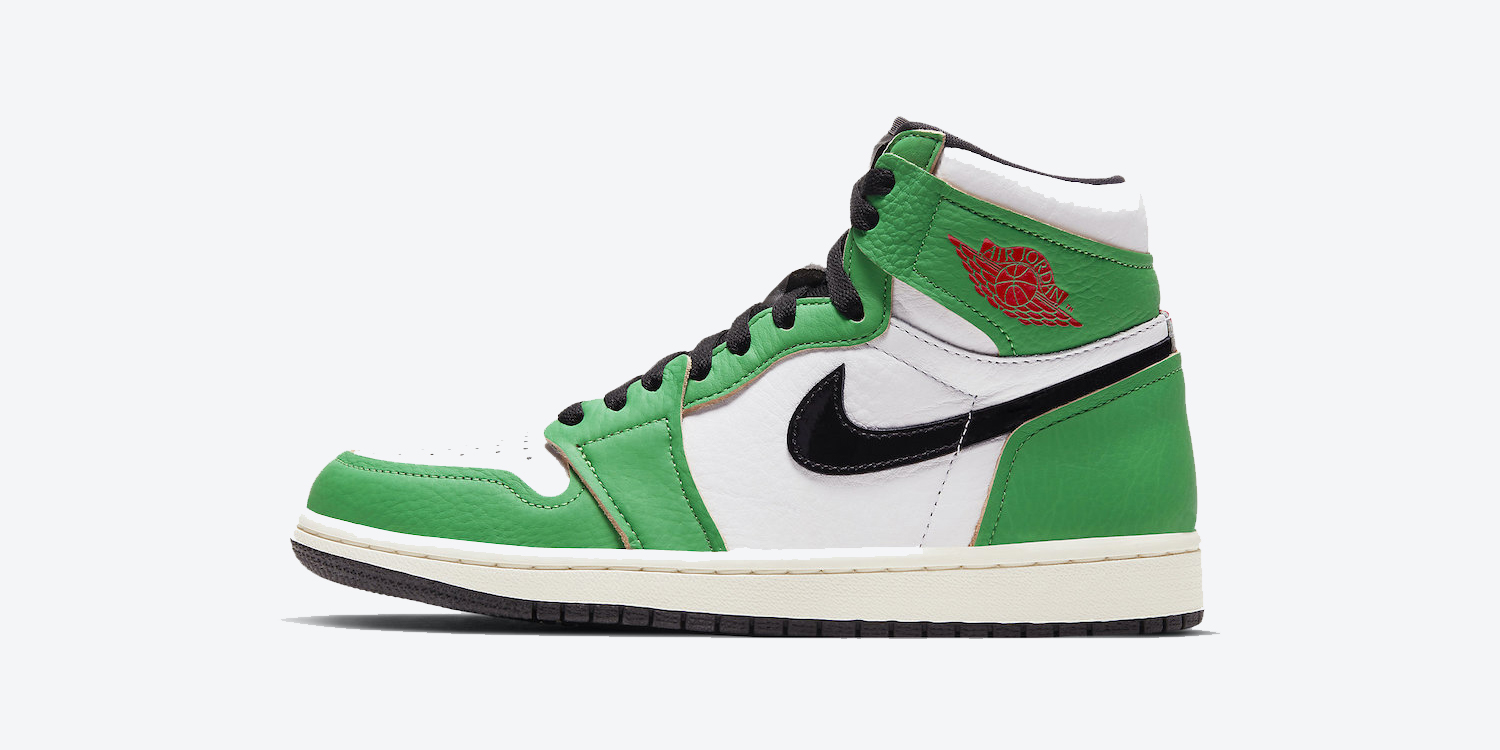 pastel vivid green jordan 1