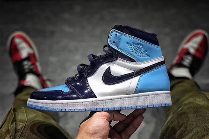 jordan 1 unc patent mid