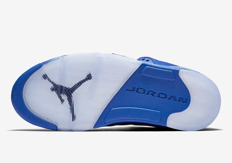 Air Jordan 5 Blue Suede