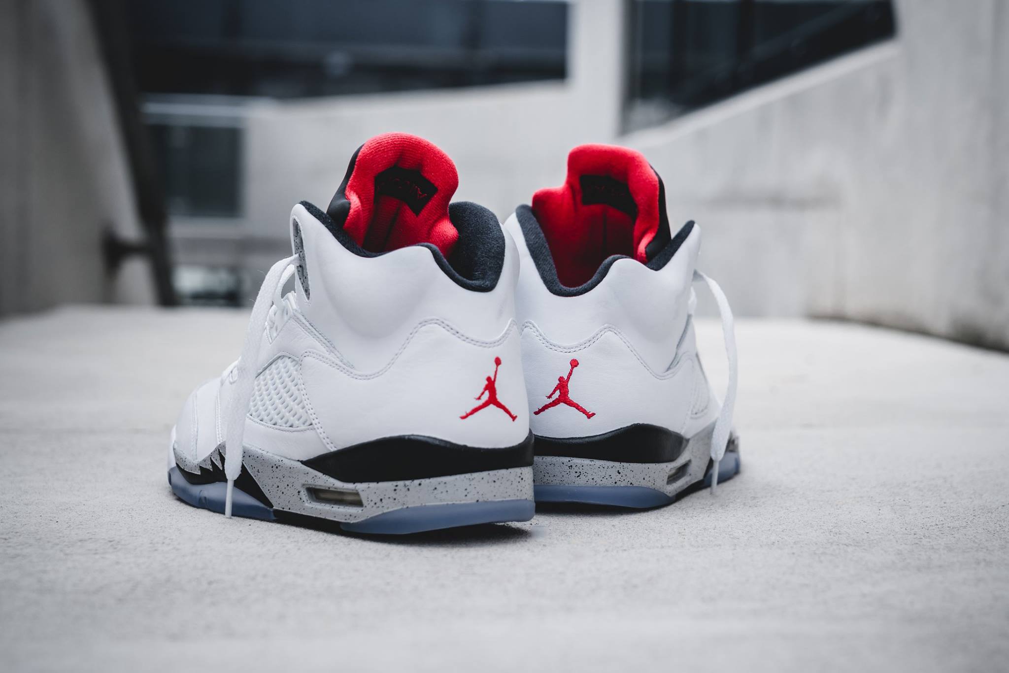 air jordan 5 white