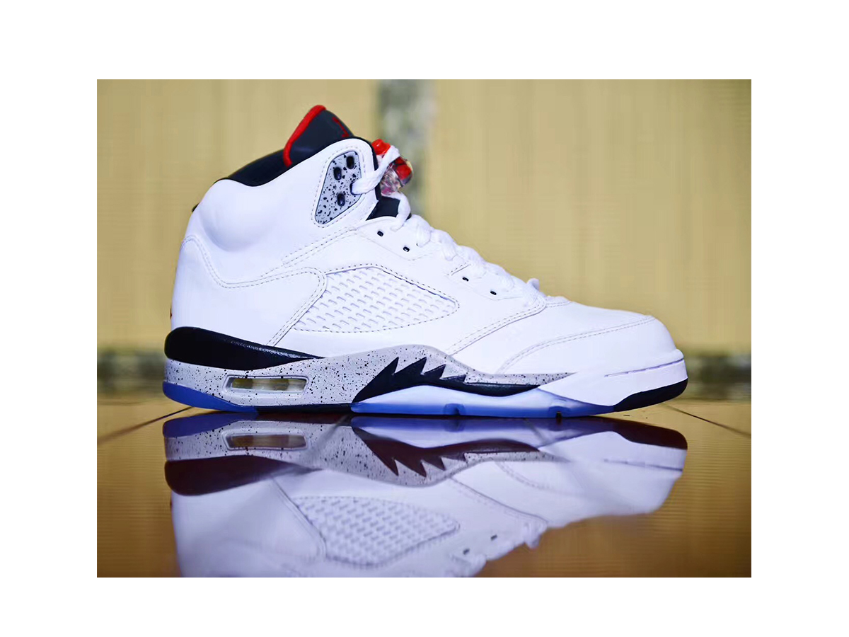 jordan 5 white cement for sale