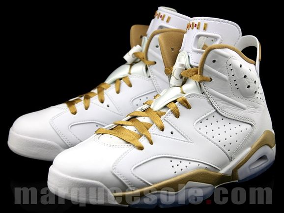 jordan six gold