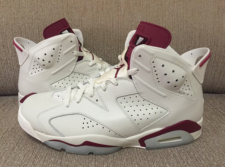 Nike Air jordan 6 Maroon 2015