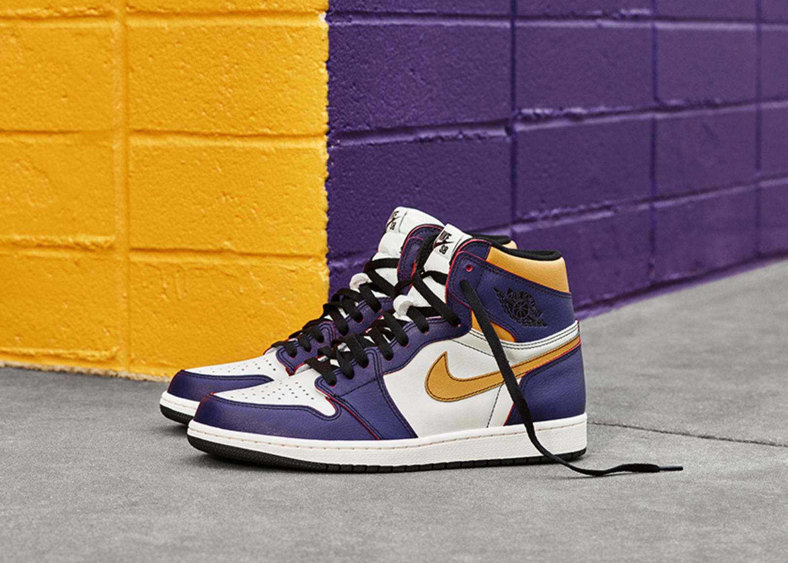 La Air Jordan 1 Lakers To Chicago Tient Sa Date De Sortie Européenne