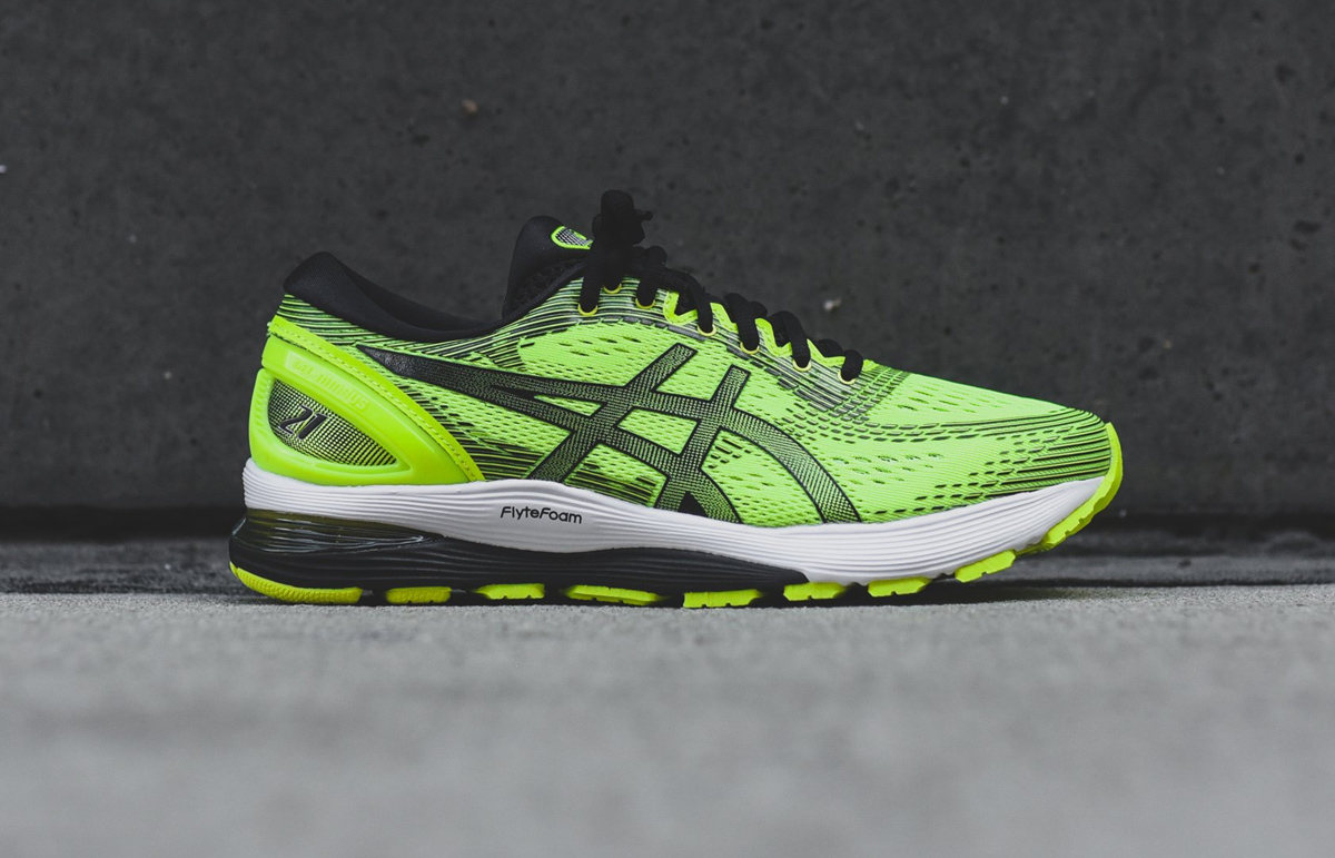 asics gel nimbus 13 jaune