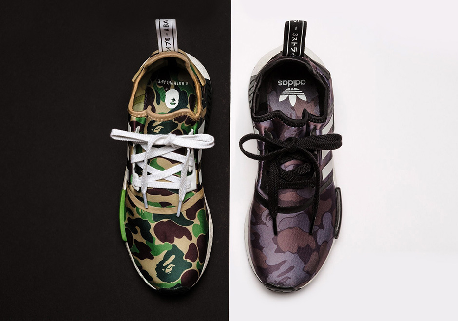 bape camo nmd