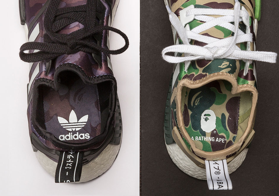 bape camo nmd