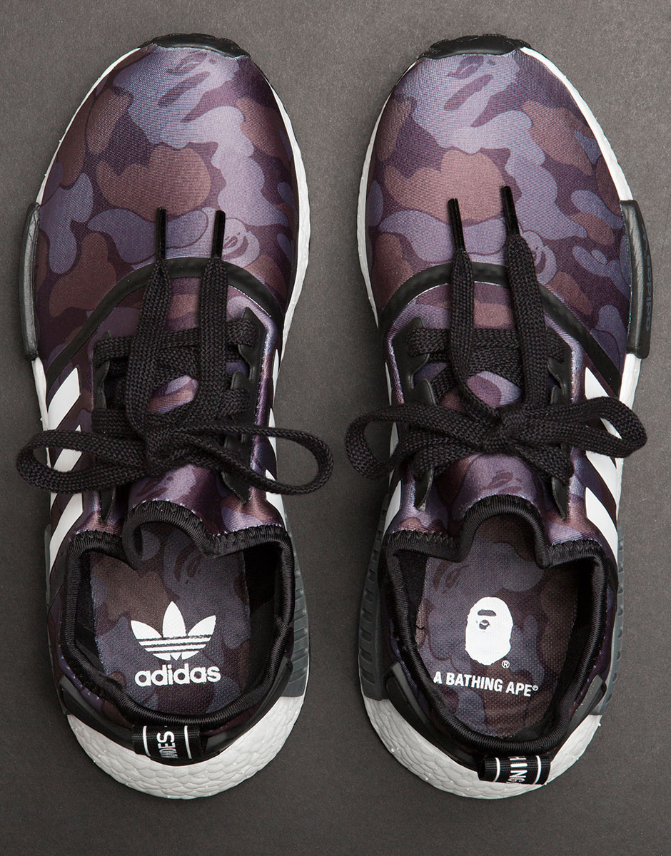 bape camo nmd