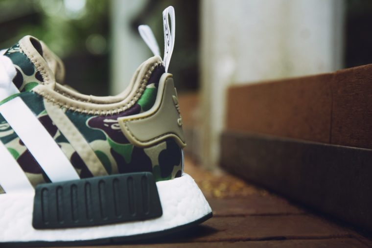 bape camo nmd