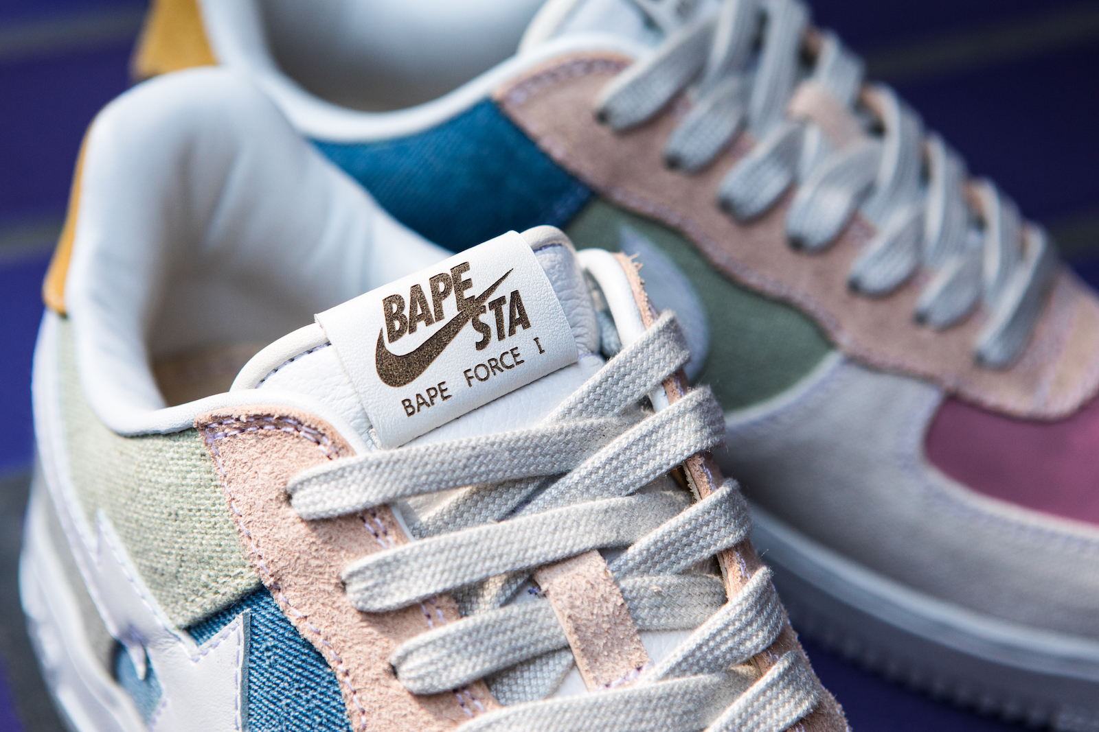 bape star air force 1