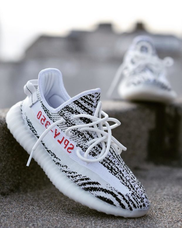 adidas easy boost 350 zebra