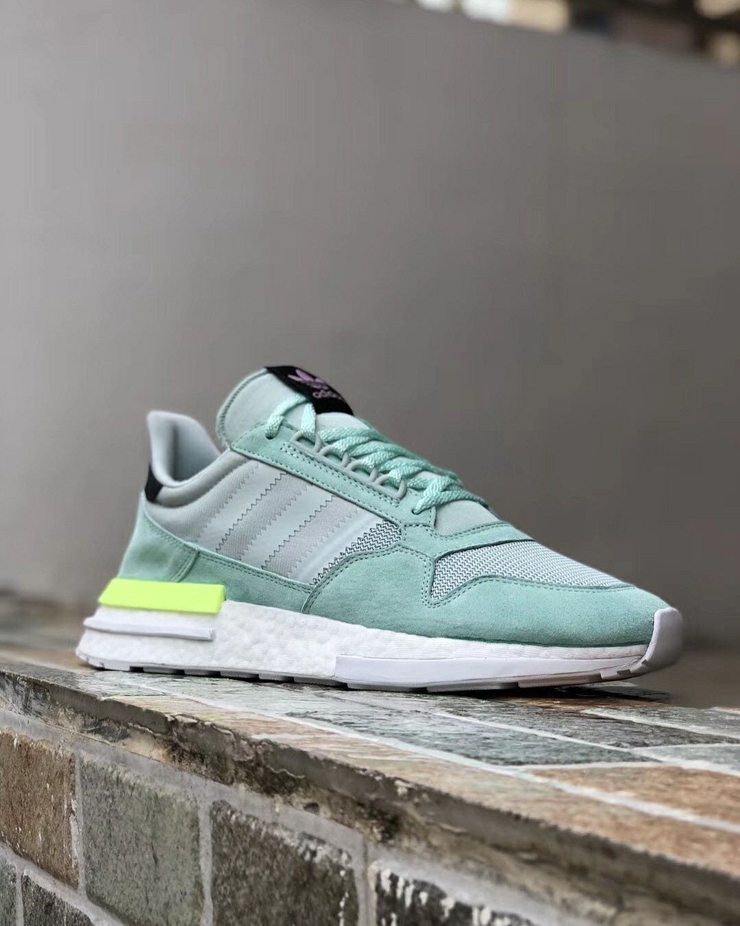 adidas ZX500 RM Boost Grey/White-Clear Orange B42217