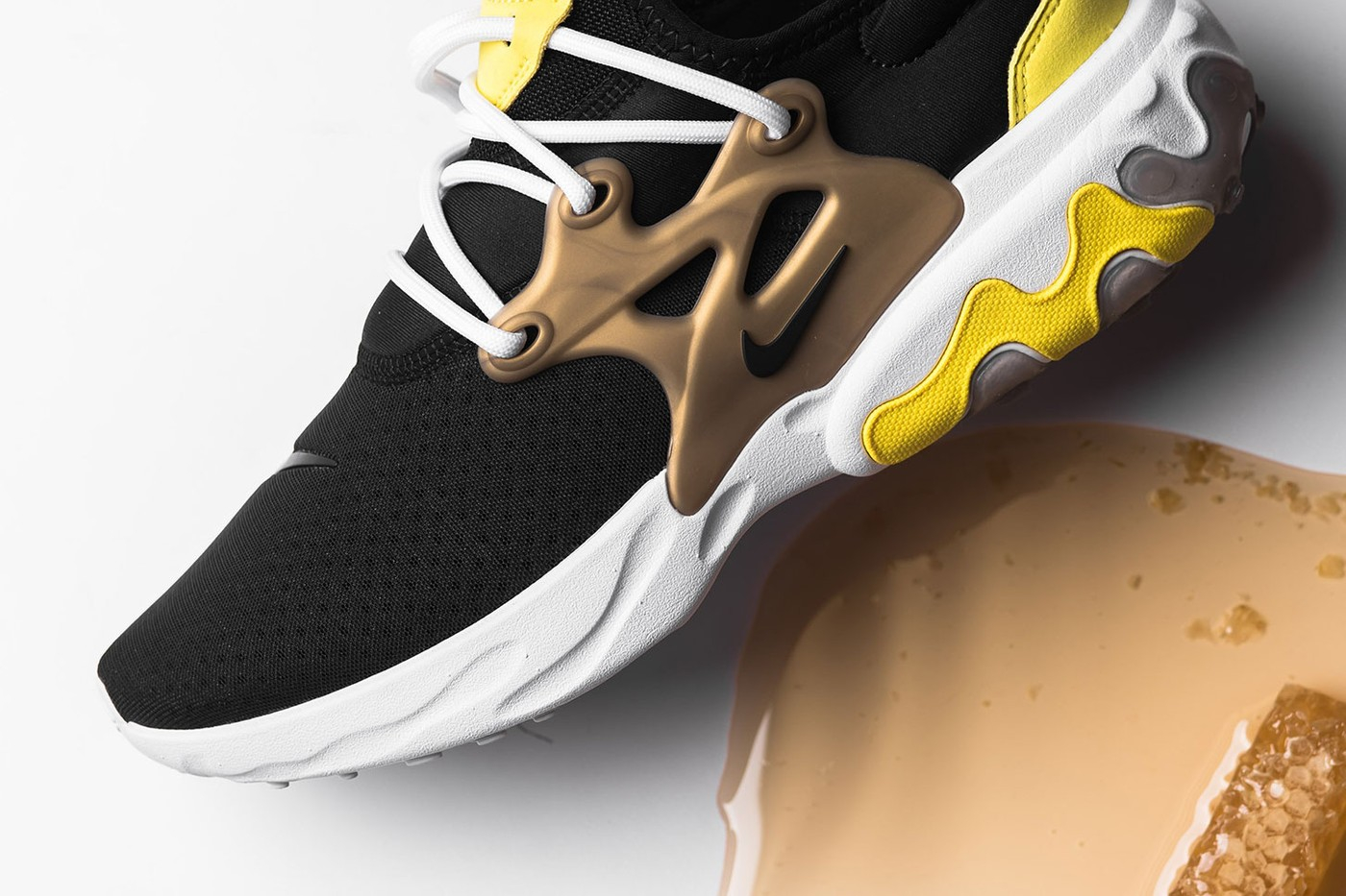 nike react presto brutal honey