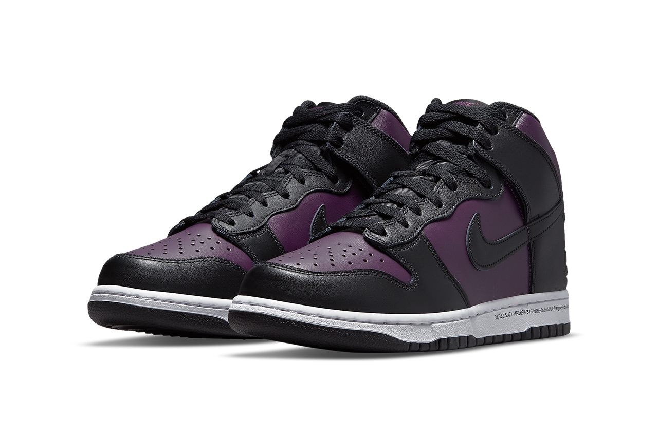 nike dunk fragment high