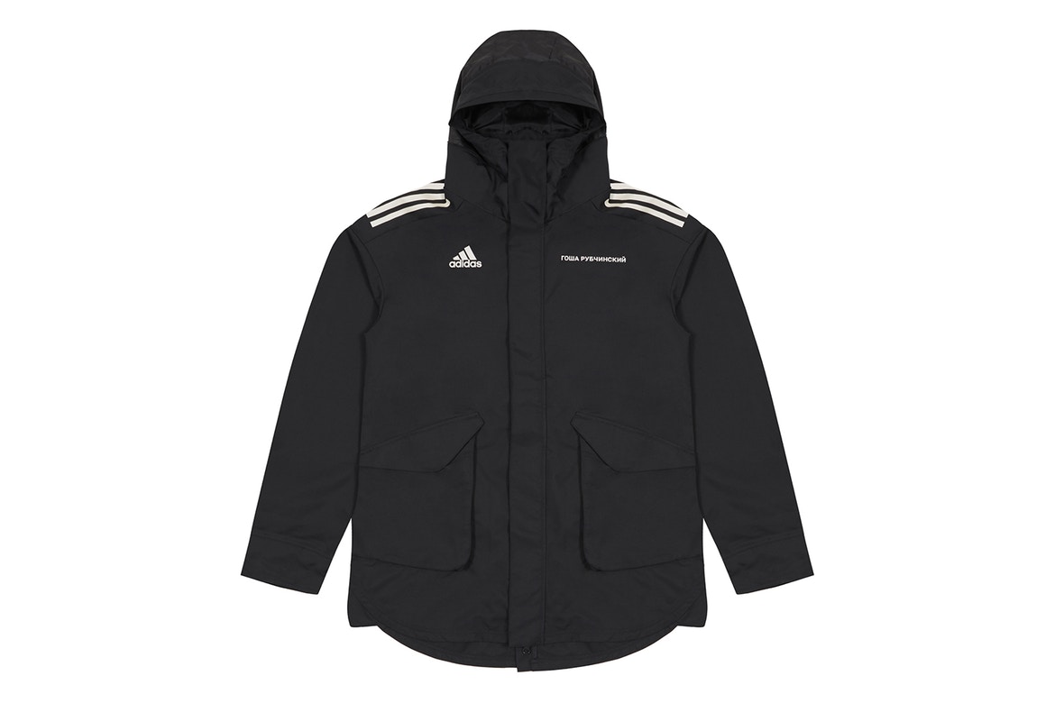 gosha rubchinskiy x adidas padded jacket