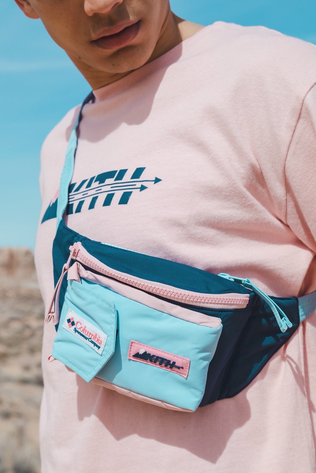 kith columbia backpack