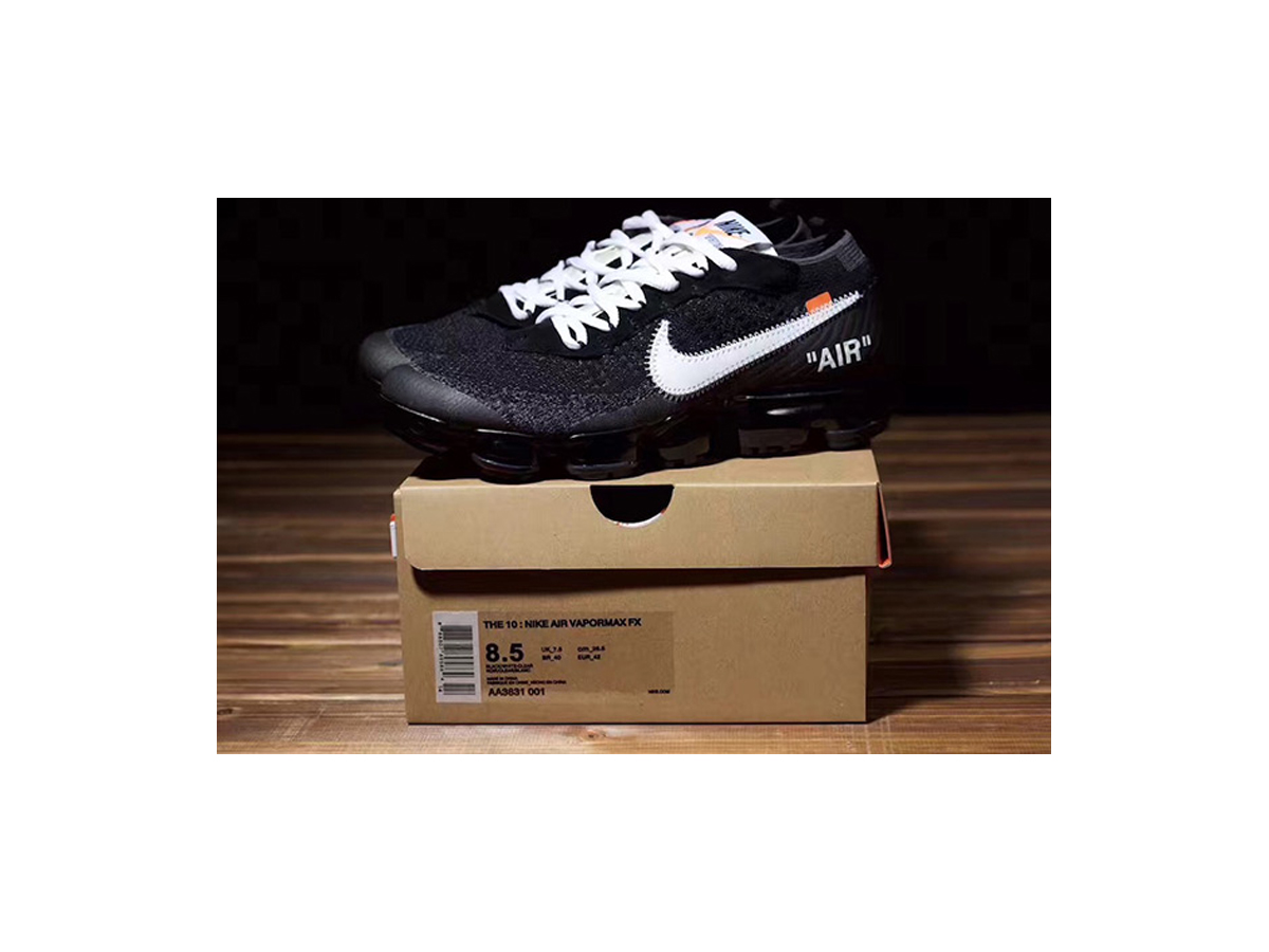 off white vapormax box