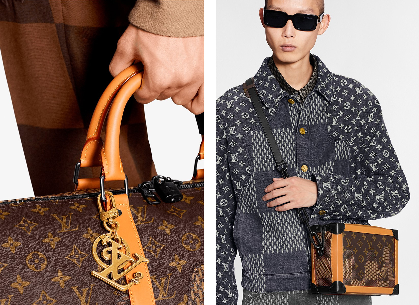 Auth Louis Vuitton x Nigo Brazza Wallet (LV x Nigo), Luxury, Bags