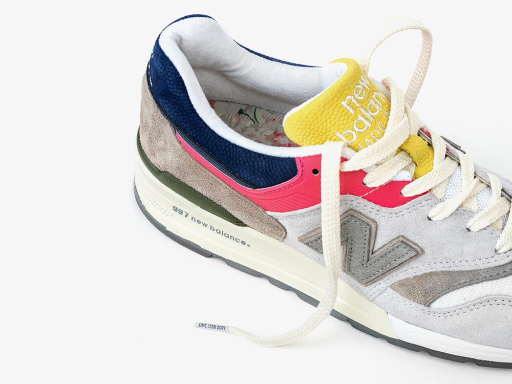 new balance 827 aime leon dore white multi