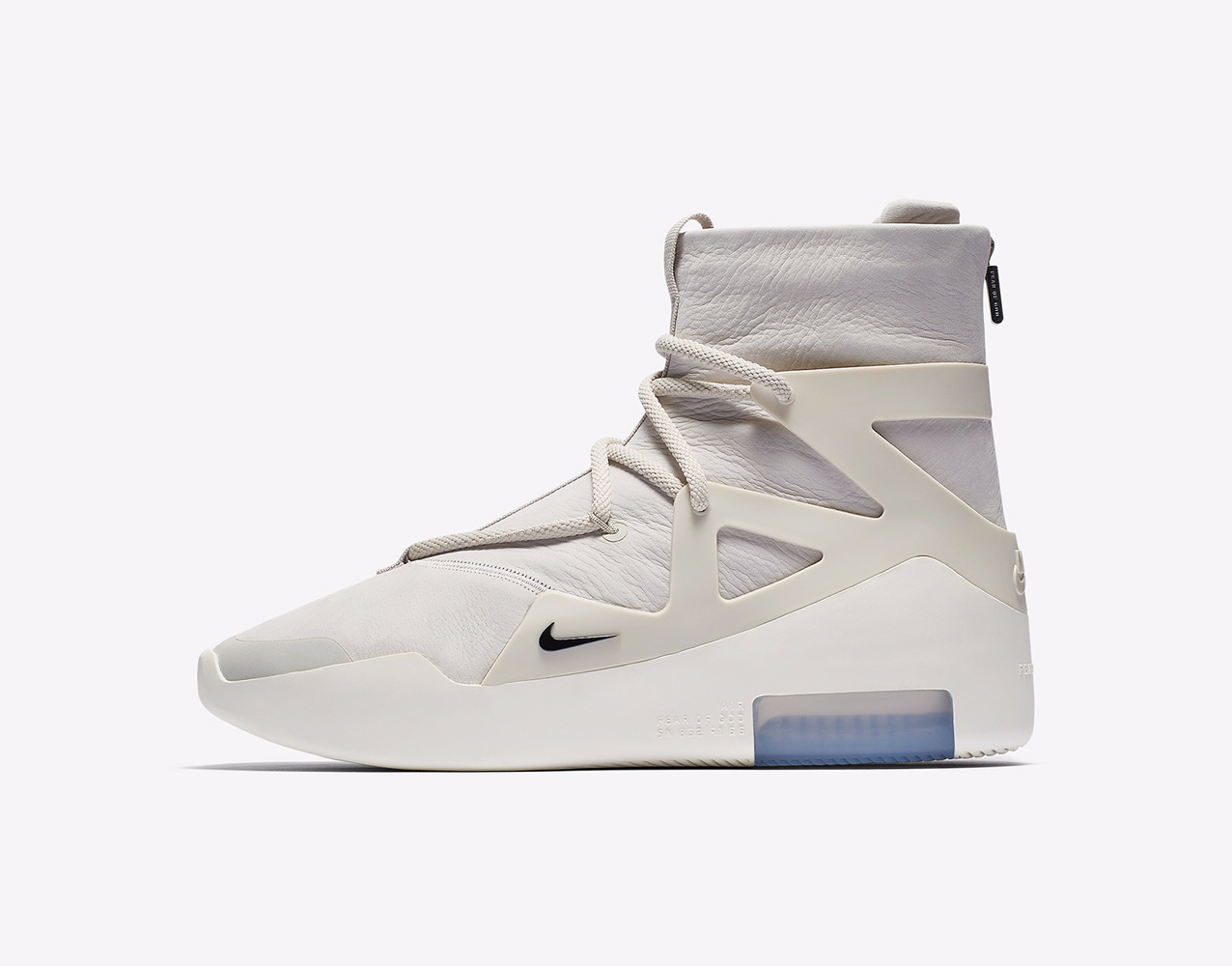 nike air fear of god 1 light bone