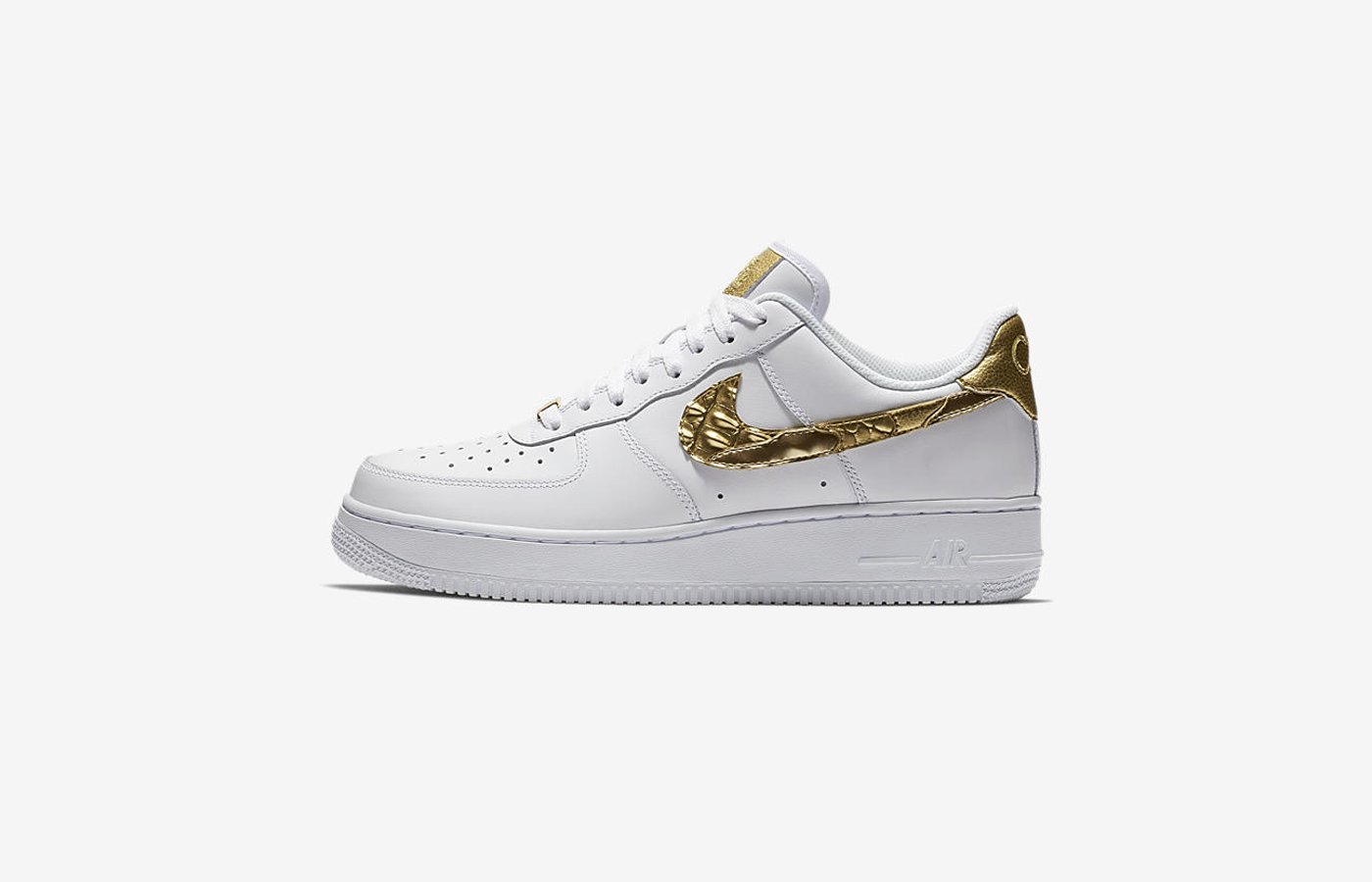 cristiano ronaldo air force 1 gold