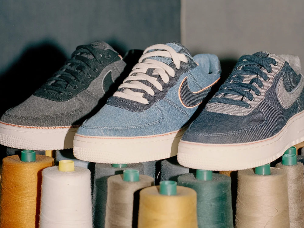 nike air force 1 usa denim