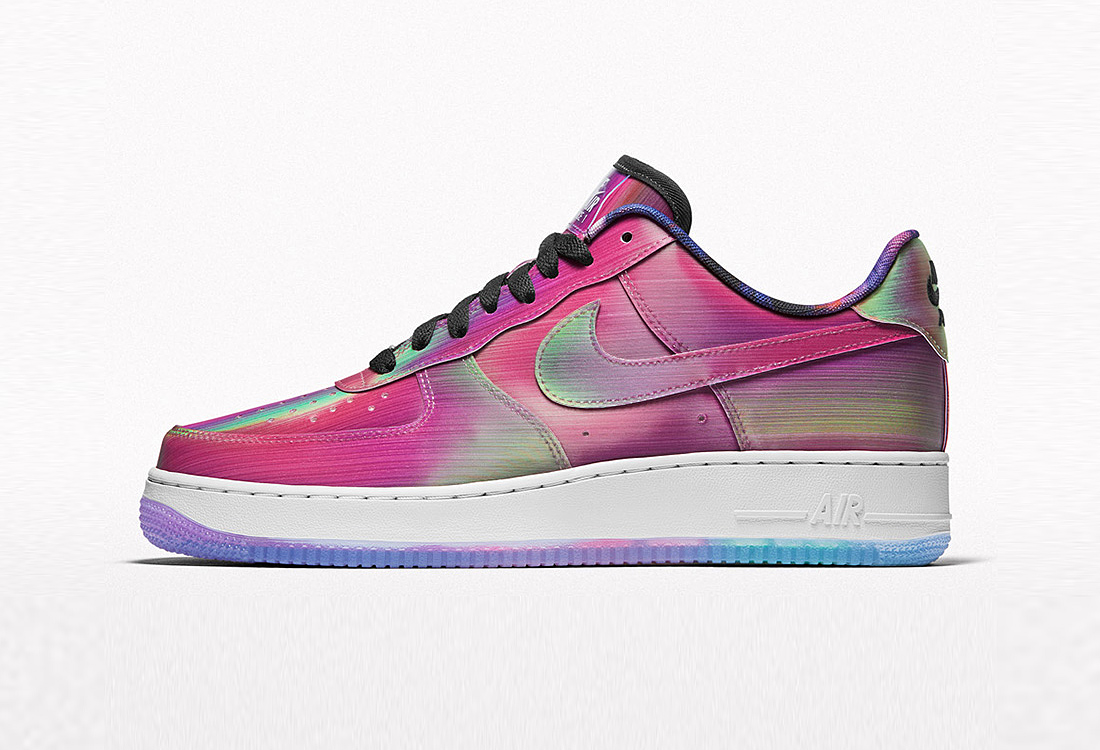 nike iridescent air force
