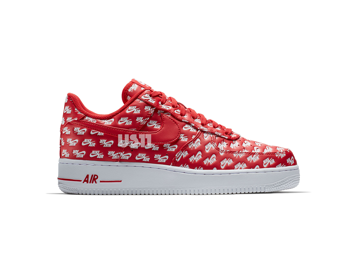 air force 1 with nike all over