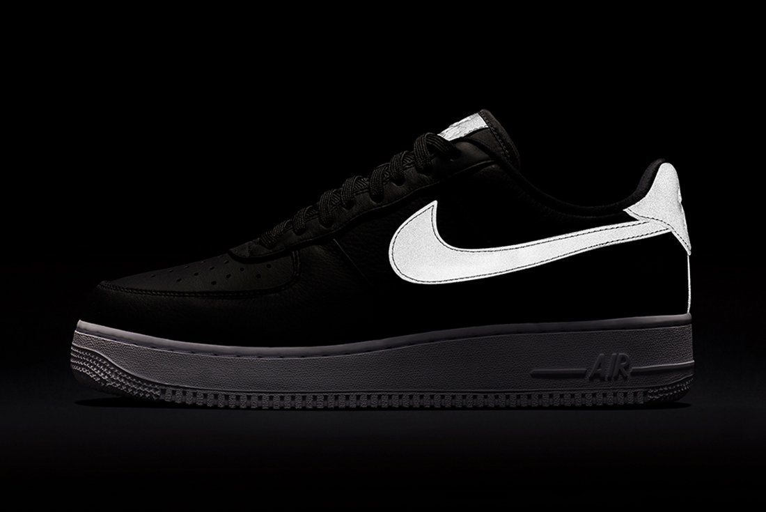 reflective nike air force 1 junior