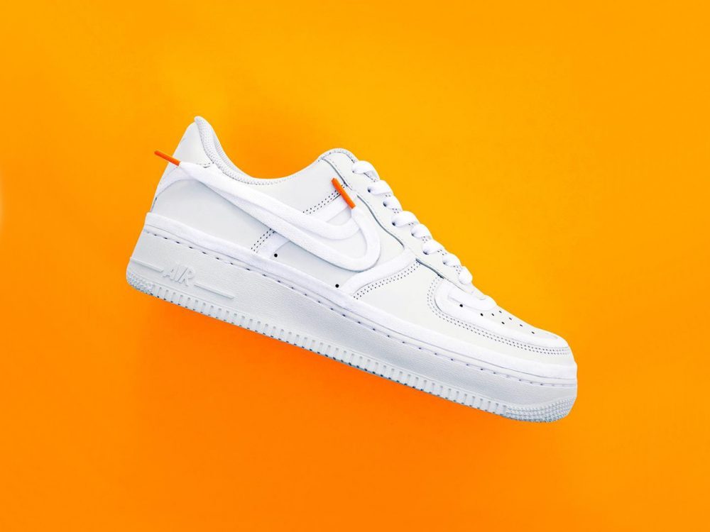 air force 1 laces pattern